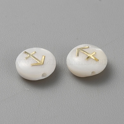 5шт натуральные пресноводные бусины из ракушек BSHE-TAC0004-01K-1