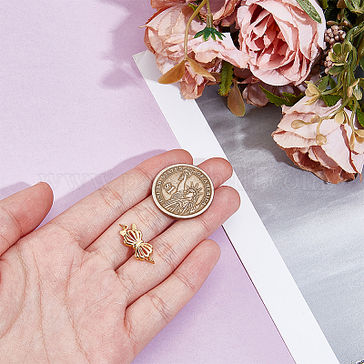 Застежки-коробочки из стерлингового серебра s925 STER-GO0001-67G-1