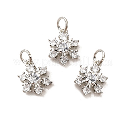 Стойки обшивки латунь микро проложить Циркон подвеску KK-E081-16P-1