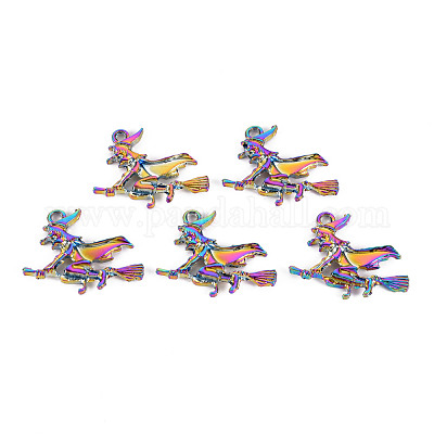 Подвески из сплава цвета радуги PALLOY-S180-254-NR-1