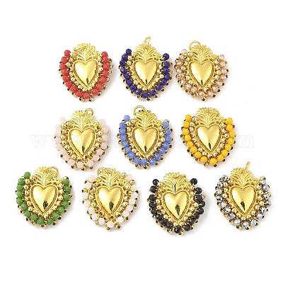 Сплав стекла подвески FIND-Z074-01G-1