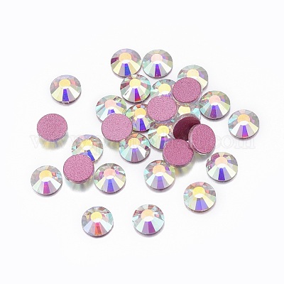 Crystal AB Glass HotFix Rhinestones