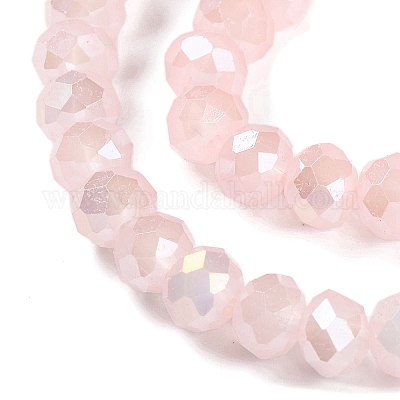 Запекание гальванических нитей стеклянных бусин DGLA-A039-J6MM-B14-1