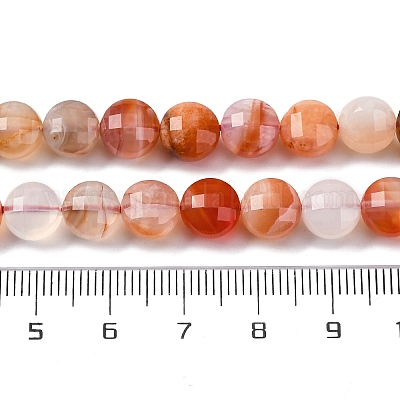 Натуральный красный ботсвана агат бисер пряди G-C179-A45-03-1