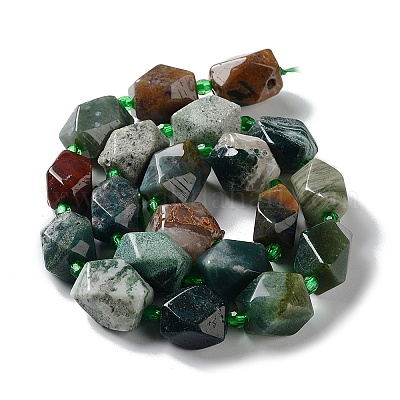 Природного индийского агата бисер нитей G-C182-29-02-1