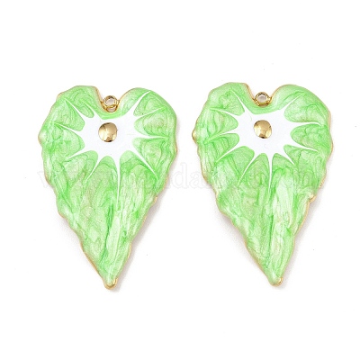 Подвески из нержавеющей стали 304 с эмалью STAS-C158-02G-02-1