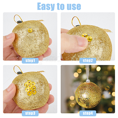 100 г ПВХ бусины-пайетки DIY-DC0003-71B-1