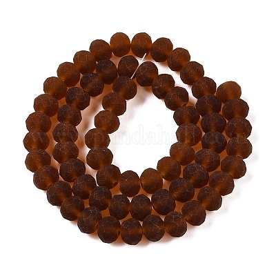 Прозрачные стеклянные бусины EGLA-A044-T8mm-MD02-1