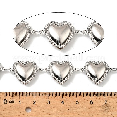 Цепи из нержавеющей стали 304 в форме сердца CHS-G042-06P-1
