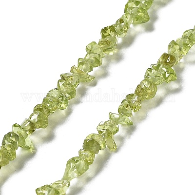 Природный перидот бисер нитей&nbsp;G-E607-A06-1