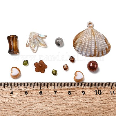 Непрозрачные и прозрачные акриловые бусины SACR-XCP0001-06E-1