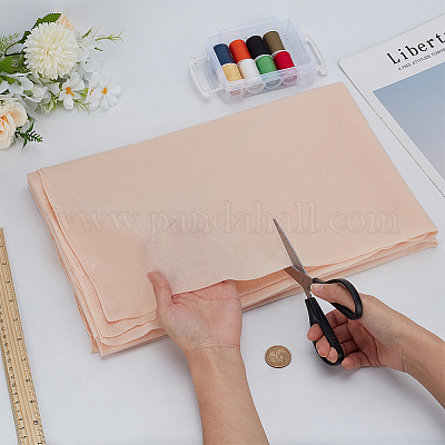 Ткань из кожи куклы из полиэстера DIY-WH0569-72B-1