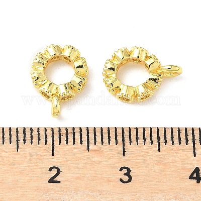 Латунные поручни из прозрачного кубического циркония с микропаве KK-A254-02B-G-1