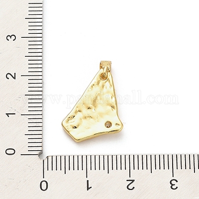 Латунные микро проложить кубического циркония подвески KK-M314-11G-1