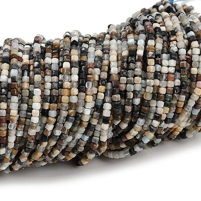 Натуральный цветок амазонитовые бусины пряди G-RM2025-C45-B-1