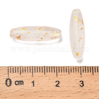 Матовые стеклянные бусины FGLA-L001-001F-1