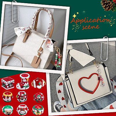 9 стиль непрозрачные бусины из акриловой эмали SACR-SC0001-42-1