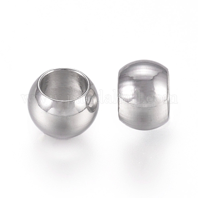 Бусины из хирургической нержавеющей стали 316 X-STAS-I144-02P-1