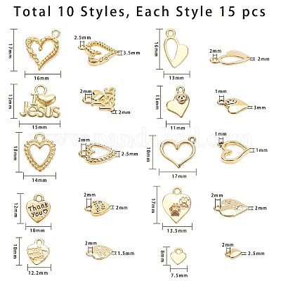 Подвески и подвески из тибетского сплава TIBEP-PH0005-03-1