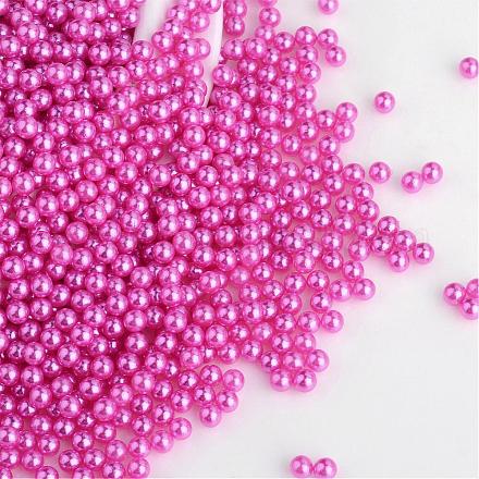 Imitation Pearl Acrylic Beads OACR-S011-3mm-Z30-1