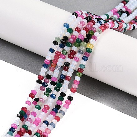 Бусины из натурального белого нефрита G-Z069-01E-1