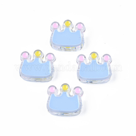 Прозрачные акриловые бусины ACRC-S039-08A-1