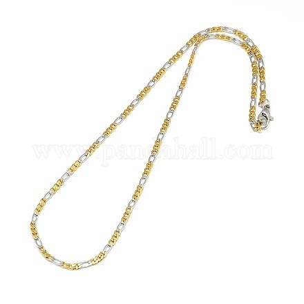304 изготовление ожерелья-цепочки из нержавеющей стали Фигаро X-STAS-A028-N022C-1