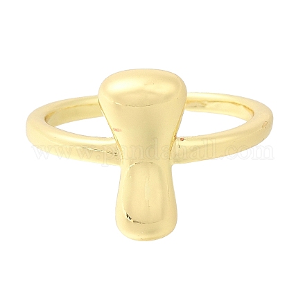 Стойка покрытие латунь открытые манжеты кольца RJEW-S394-01G-I-1