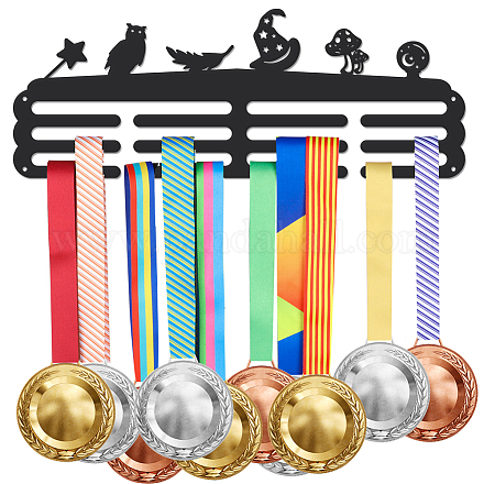 Porte-médaille de fer support mural d'affichage ODIS-WH0021-854-1