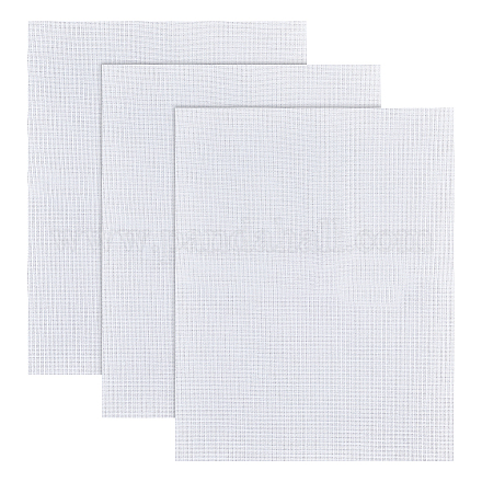 Nbeads 3 Uds 14ct tela de bordado de algodón de lona de punto de cruz DIY-WH0410-06A-1