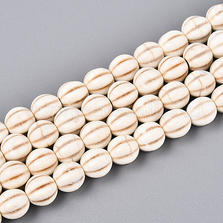 Синтетических нитей бирюзовые бусы G-C101-D01-01-1