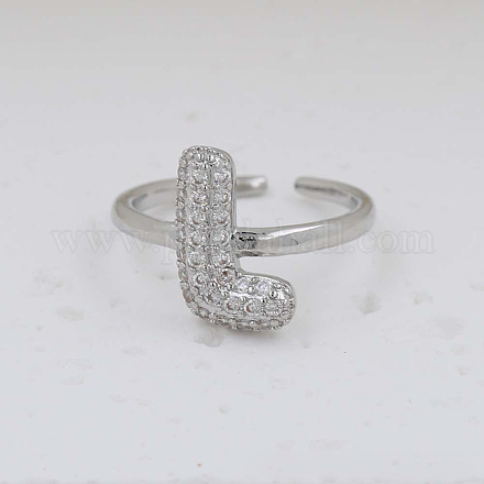 Латунные кольца из манжеты с прозрачным цирконием FS-WG17FF6-12-1