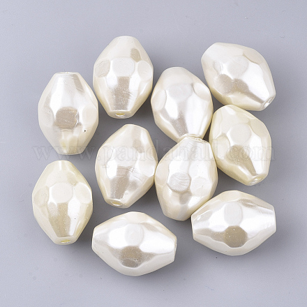 ABS Plastic Imitation Pearl Beads KY-T013-004-1