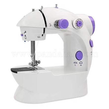 Enchufe estadounidense 202 mini máquina de coser eléctrica portátil para el hogar AJEW-E034-80-1
