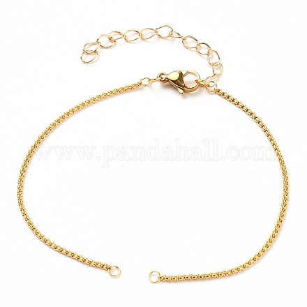 304 boîte en acier inoxydable / fabrication de bracelets de chaînes de Venise AJEW-JB00783-02-1