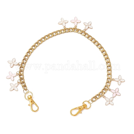 Цепочка-подвеска из эмалевого сплава с кубинскими звеньями из нержавеющей стали 304 FIND-JF00160-02-1