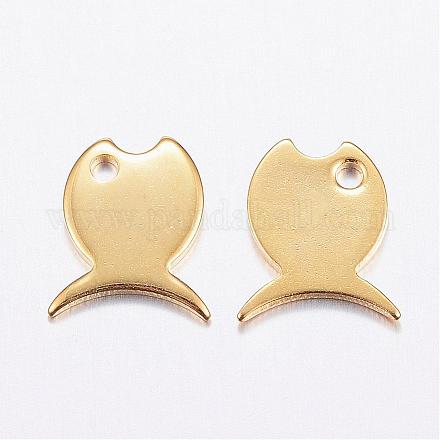 304 Stainless Steel Charms STAS-P142-12G-1