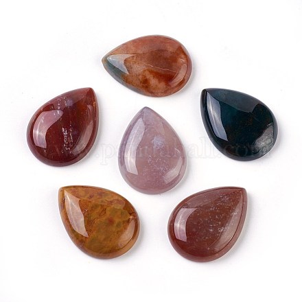Natur Indien Achat Cabochons G-O176-01-1