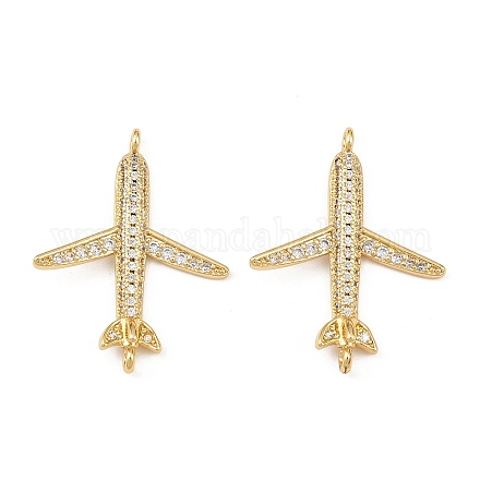 Латунные микро проложить кубического циркония подвески KK-F919-24G-1