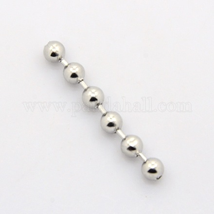 304 Stainless Steel Ball Chains CHS-A002B-5.0mm-1