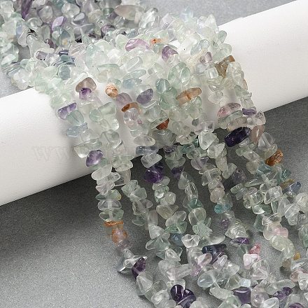 Природного флюорита бисер нитей G-D335-01-1