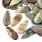 Natural Amazonite Pendants, Teardrop, 35x15x4.5mm, Hole: 1mm
