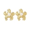 Brass Micro Pave Cubic Zirconia Pendants, Starfish, with ABS Plastic Pearl, Rack Plating, Lead Free & Cadmium Free, Long-Lasting Plated, Real 18K Gold Plated, 25.5x25x13mm, Hole: 4.3x2.5mm