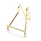 Iron Mineral Crystal Displays, for Display Stands, Golden, 6.2x5.4x7.7cm