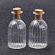 Botellas de corcho de vidrio AJEW-O032-07-2