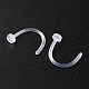 Акриловое L-образное кольцо в носу AJEW-YW0001-06J-3