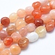 Chapelets de perles en cornaline naturelle G-E483-58-1