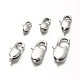 304 Stainless Steel Lobster Claw Clasps STAS-F094-05A-P-2