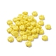 Perles acryliques opaques de fleurs X-SACR-R821-06-1