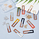 1 коробка 70 шт. наборов для самостоятельного изготовления висячих сережек DIY-OC0006-13-5